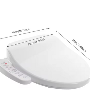 Slimme Toiletzitting met Soft-Close en Elektrisch Verwarmd Deksel