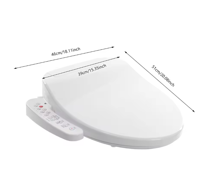 Slimme Toiletzitting met Soft-Close en Elektrisch Verwarmd Deksel