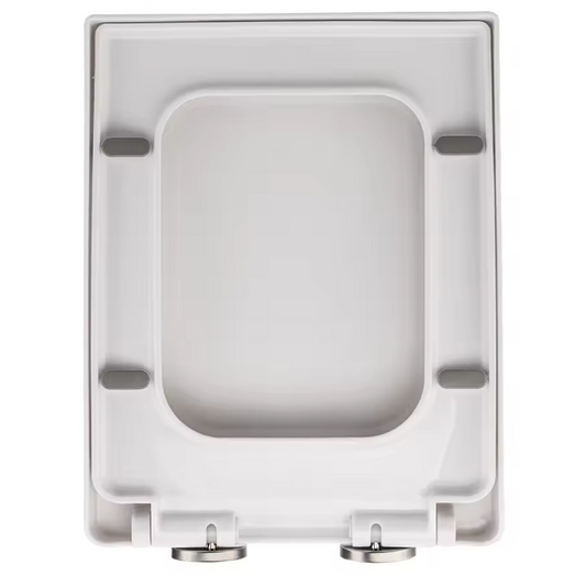 Vierkante Toiletzitting met Soft-Close, Anti-Bacterieel en Verwijderbare Deksel