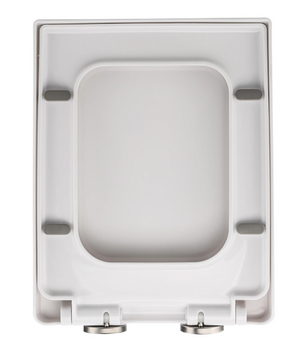 Vierkante Toiletzitting met Soft-Close, Anti-Bacterieel en Verwijderbare Deksel