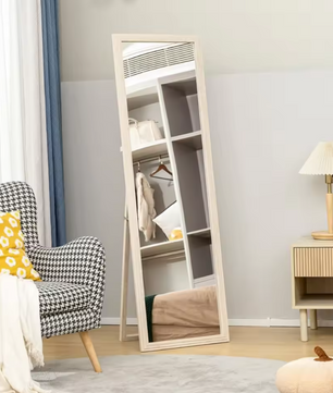 Full-Body Spiegel 160 × 50 cm – Rechthoekig Ingelijst, Multifunctioneel voor Woonkamer en Slaapkamer