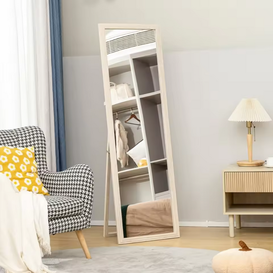 Full-Body Spiegel 160 × 50 cm – Rechthoekig Ingelijst, Multifunctioneel voor Woonkamer en Slaapkamer