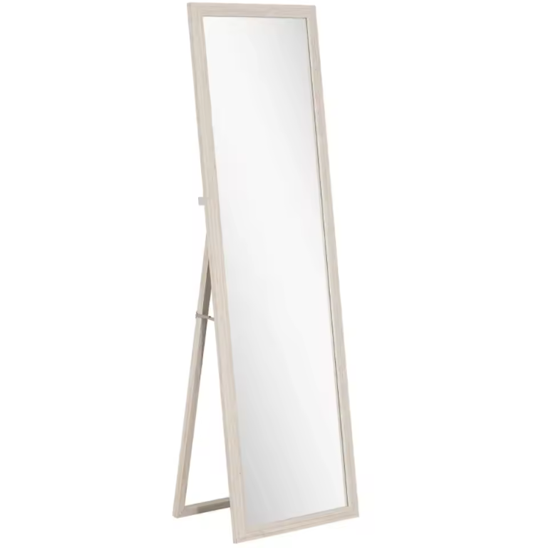 Full-Body Spiegel 160 × 50 cm – Rechthoekig Ingelijst, Multifunctioneel voor Woonkamer en Slaapkamer