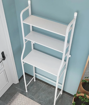 3-Laags Vrijstaand Toiletopbergrek – Badkamer Organisatie Rek