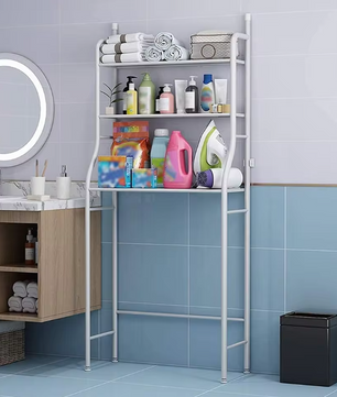 3-Laags Vrijstaand Toiletopbergrek – Badkamer Organisatie Rek