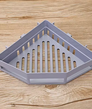 Driehoek Badkamer Hoekplank – Kunststof Douche Organizer