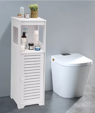 Moderne Badkameropbergkast van PVC – 4-Laags en Geventileerd