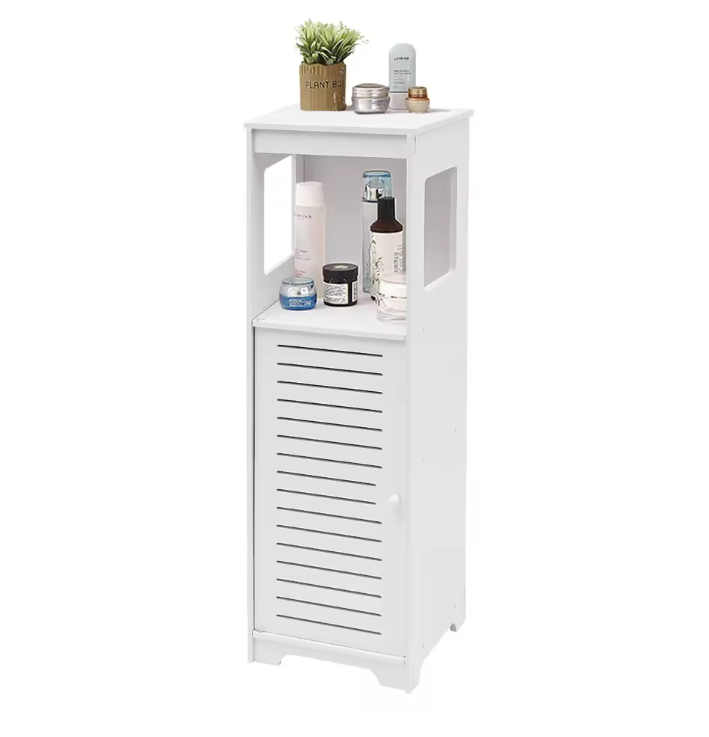 Moderne Badkameropbergkast van PVC – 4-Laags en Geventileerd