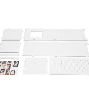 Moderne Badkameropbergkast van PVC – 4-Laags en Geventileerd