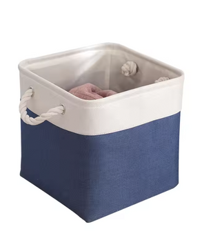 Linnen Opbergmand voor Wasgoed – Vierkante Wasmand met Grote Capaciteit