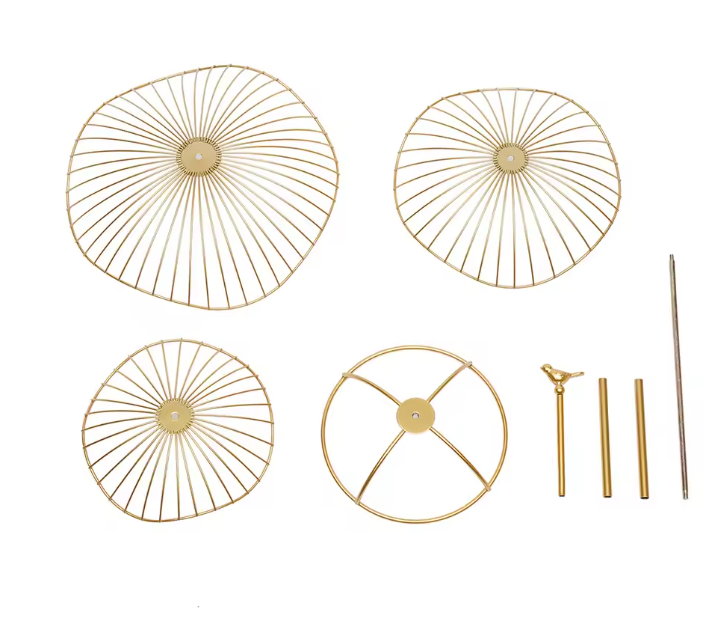 3-Laags Metalen Fruitmand – Fruitschaal en Opbergmand voor Keuken en Tafel