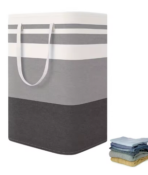 Grote Wasmand 75L met Handgrepen – Opvouwbare Opbergmand