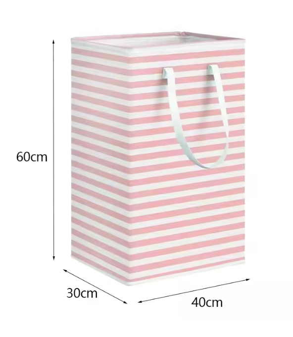 Grote Wasmand 75L met Handgrepen – Opvouwbare Opbergmand