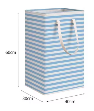 Grote Wasmand 75L met Handgrepen – Opvouwbare Opbergmand