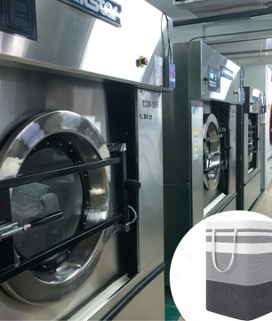 Grote Wasmand 75L met Handgrepen – Opvouwbare Opbergmand