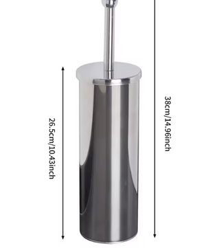 Wandgemonteerde Toiletborstel met Houder – Ronde Toiletreiniger
