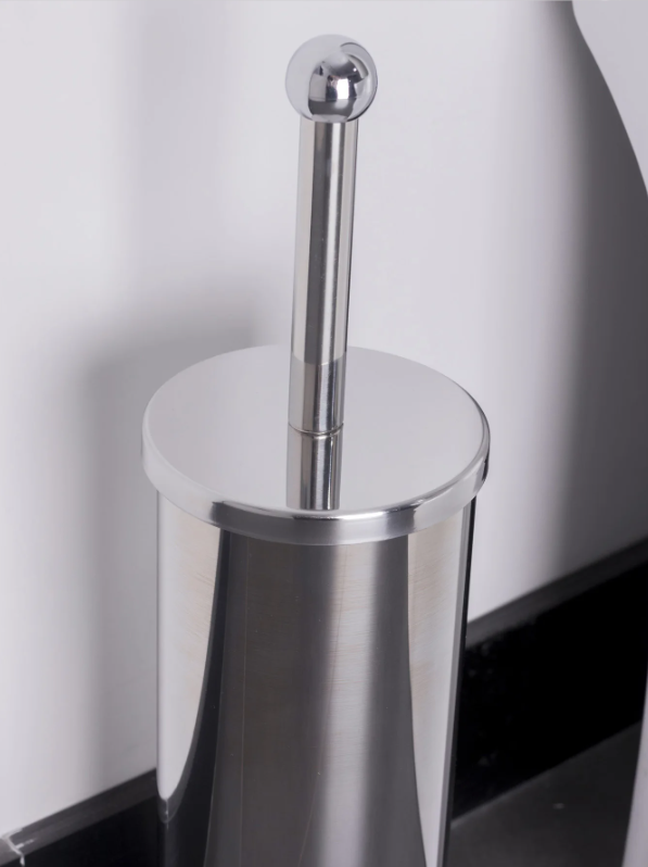 Wandgemonteerde Toiletborstel met Houder – Ronde Toiletreiniger