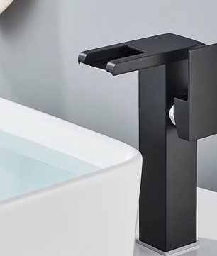 LED Waterval Wastafelkraan – Mengkraan Warm en Koud, Dekmontage