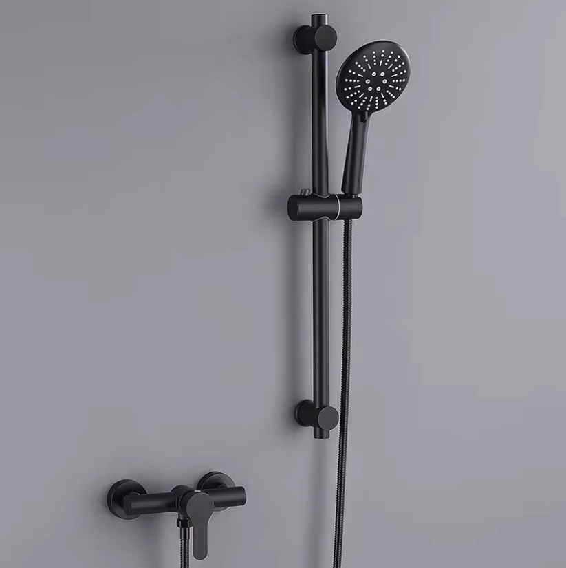 Douchekraan Set met Handdouche – Wandmontage Mengkraan Badkamer