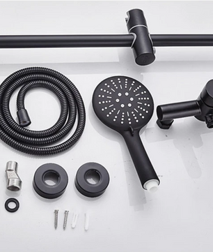 Douchekraan Set met Handdouche – Wandmontage Mengkraan Badkamer
