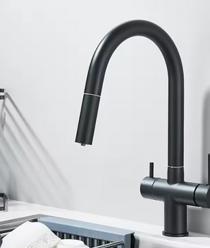 Keukenkraan met Uitschuifbare Uitloop – Mengkraan Warm en Koud