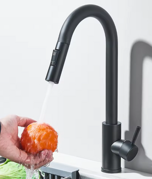 Uittrekbare Keukenkraan Mengkraan Warm en Koud – 2 Functies