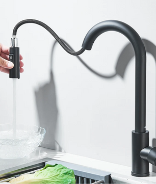 Uittrekbare Keukenkraan Mengkraan Warm en Koud – 2 Functies