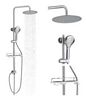 Regendouche Doucheset – Wandgemonteerde Douchekolom met Mengkraan