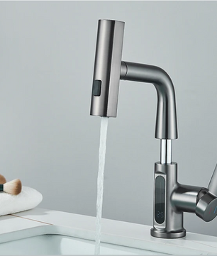 Digitale Waterval Wastafelkraan – Mengkraan met Temperatuurdisplay
