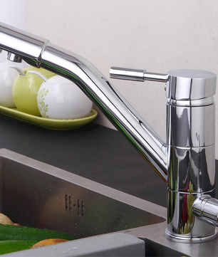 3-in-1 Keukenkraan met Waterfilter – Draaibare Mengkraan