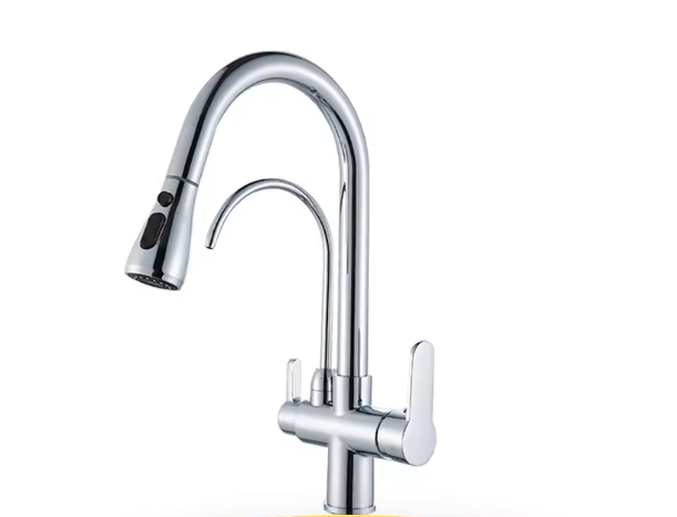 Keukenkraan met Waterfilter – Dubbele Hendel Mengkraan