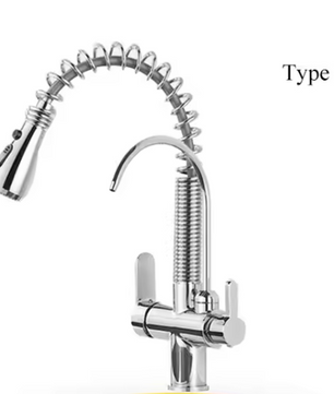 Keukenkraan met Waterfilter – Dubbele Hendel Mengkraan