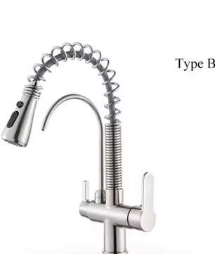 Keukenkraan met Waterfilter – Dubbele Hendel Mengkraan