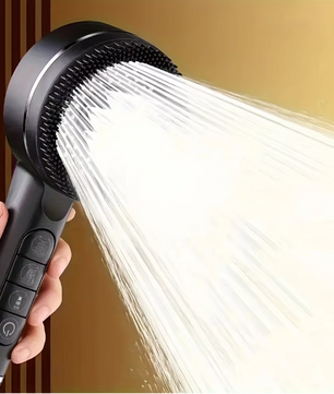 4-Standen Douchekop met Filter – Zelfreinigende Massage Douche