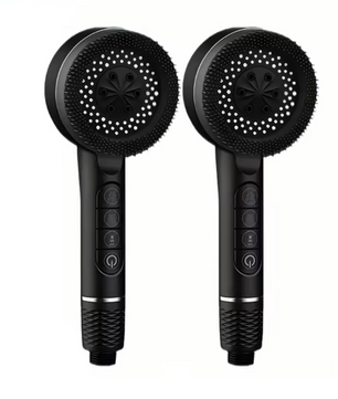 4-Standen Douchekop met Filter – Zelfreinigende Massage Douche