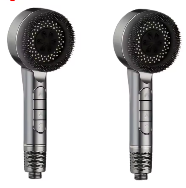 4-Standen Douchekop met Filter – Zelfreinigende Massage Douche