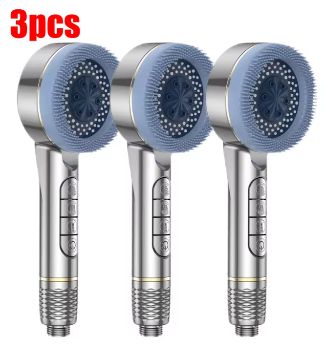 4-Standen Douchekop met Filter – Zelfreinigende Massage Douche