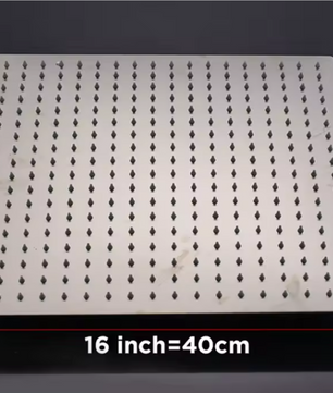 16 Inch Regendouchekop – Ultra Dunne RVS Plafond Douche