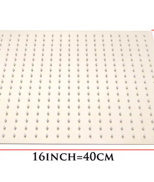 16 Inch Regendouchekop – Ultra Dunne RVS Plafond Douche