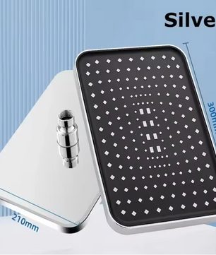 14 Inch Regendouchekop – Hoge Druk Waterbesparende Douche