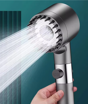 3-Standen Douchekop met Filter – Hoge Druk Handdouche