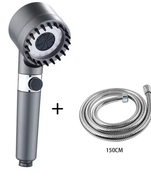 3-Standen Douchekop met Filter – Hoge Druk Handdouche