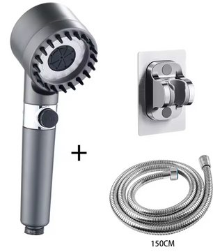 3-Standen Douchekop met Filter – Hoge Druk Handdouche
