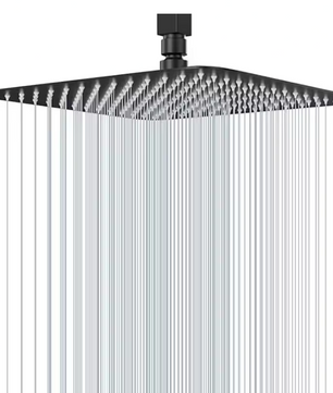 RVS Waterval Regendouchekop met Hogedruk – Grote Waterstroom