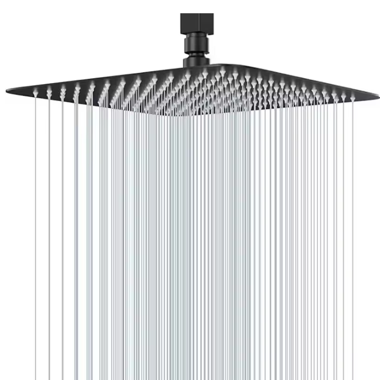 RVS Waterval Regendouchekop met Hogedruk – Grote Waterstroom