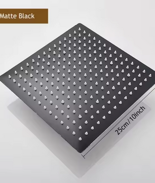 RVS Waterval Regendouchekop met Hogedruk – Grote Waterstroom