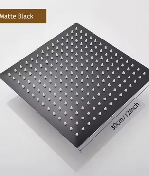 RVS Waterval Regendouchekop met Hogedruk – Grote Waterstroom