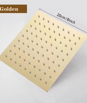 RVS Waterval Regendouchekop met Hogedruk – Grote Waterstroom