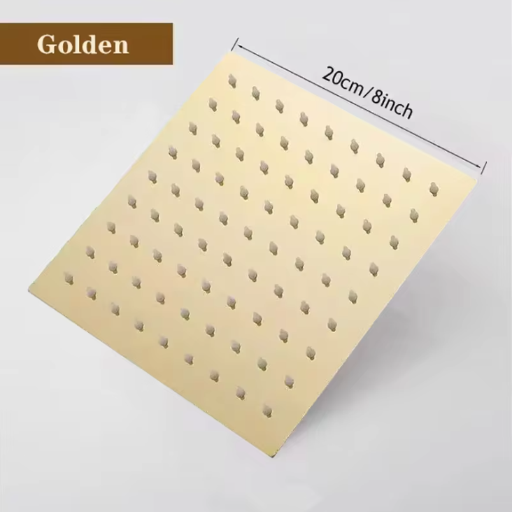 RVS Waterval Regendouchekop met Hogedruk – Grote Waterstroom