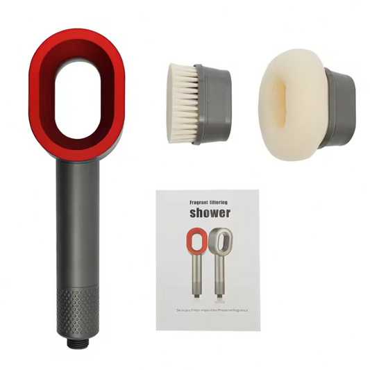 Gefilterde Handdouche met Hogedruk – Verstelbare Waterstraal en Sponskop